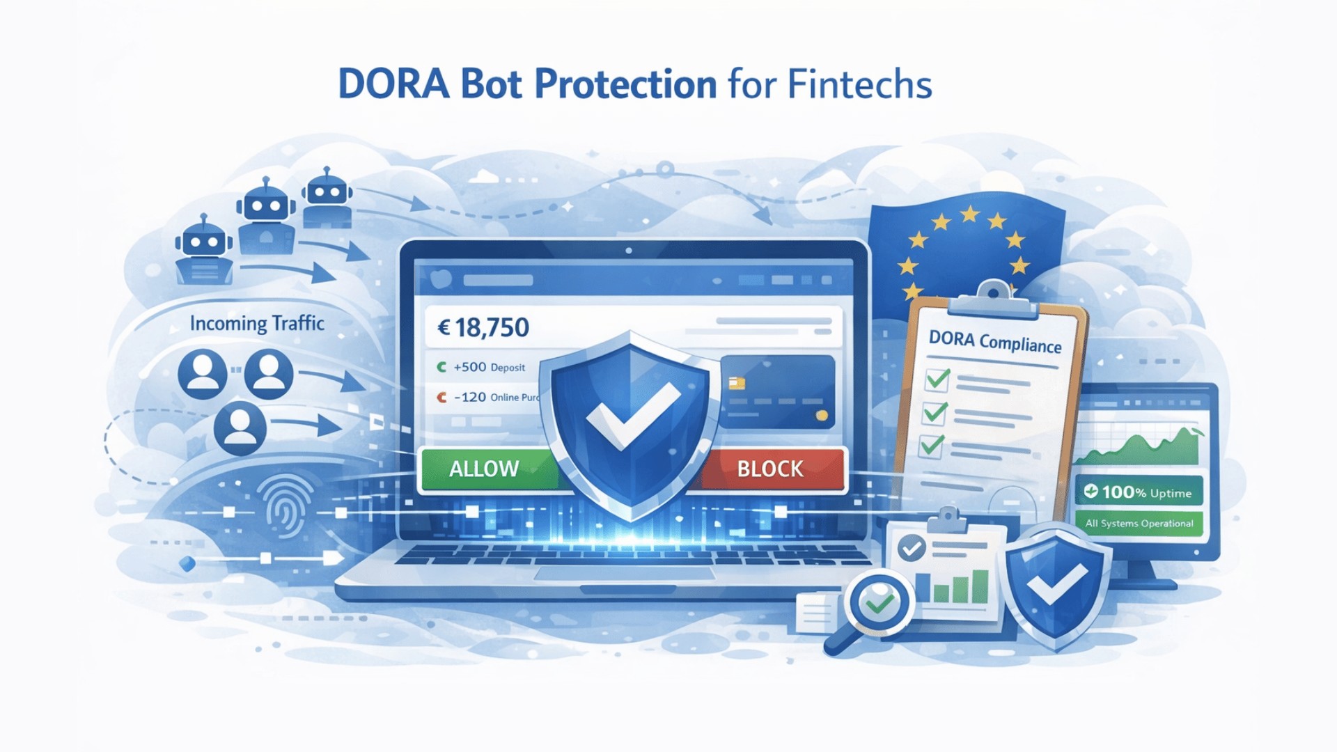 DORA Compliance and Bot Protection for Fintechs